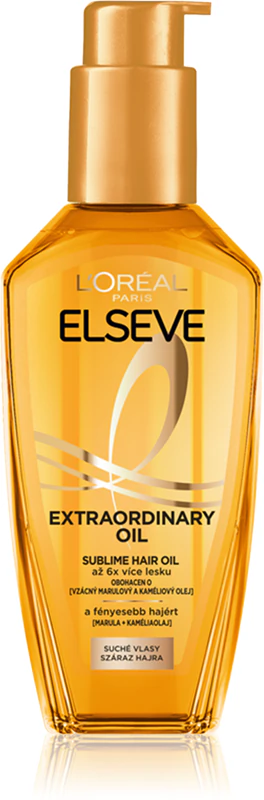 L'Oréal L’Oréal Paris Elseve Extraordinary Oil olej pre všetky typy vlasov, 100 ml, zlomený aplikátor
