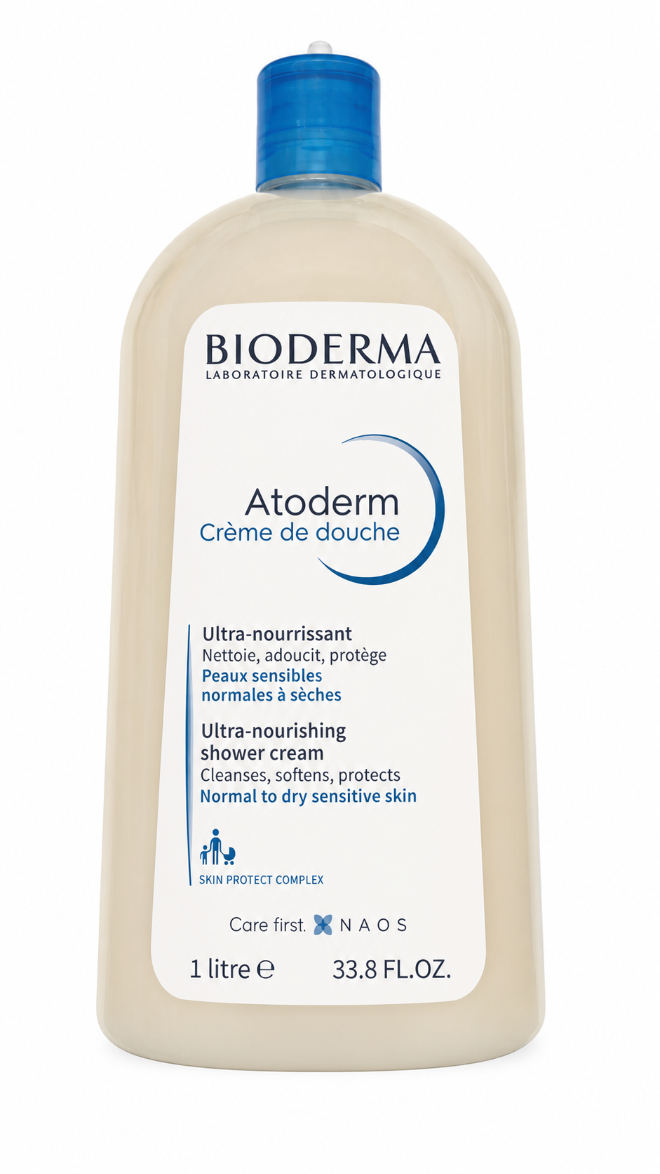 BIODERMA Atoderm Crème de Douche – Ultra vyživujúci sprchový krém 1000 ml, (poškodený aplikátor) EXP. 03/2026