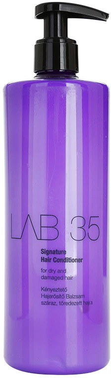 Kallos LAB 35 Signature kondicionér pre suché a poškodené vlasy, (poškodený aplikátor)