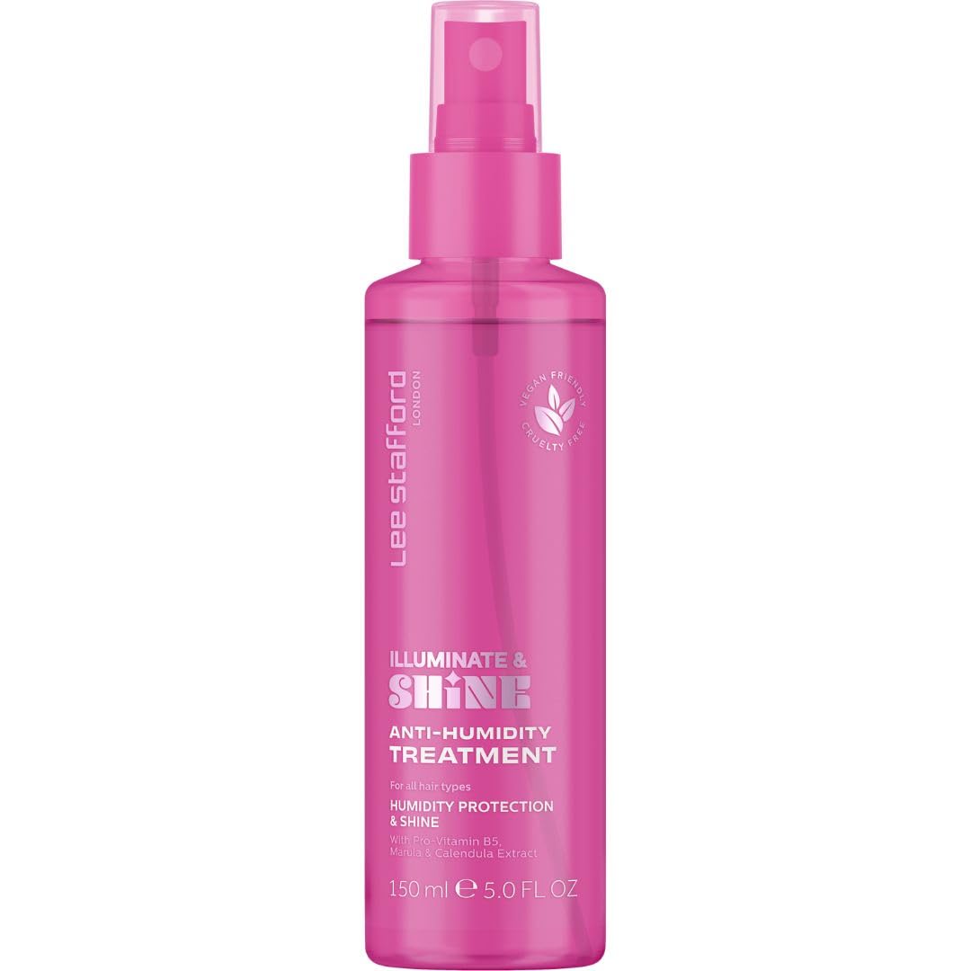 Lee Stafford Sprej proti vlhkosti Illuminate & Shine 150 ml-(poškodený aplikátor)