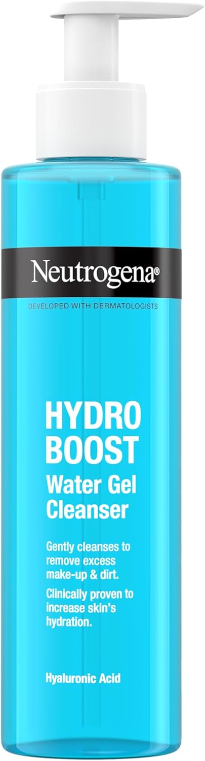 Neutrogena Hydro Boost Water gélový čistiaci prostriedok 200ml (poškodený aplikátor)