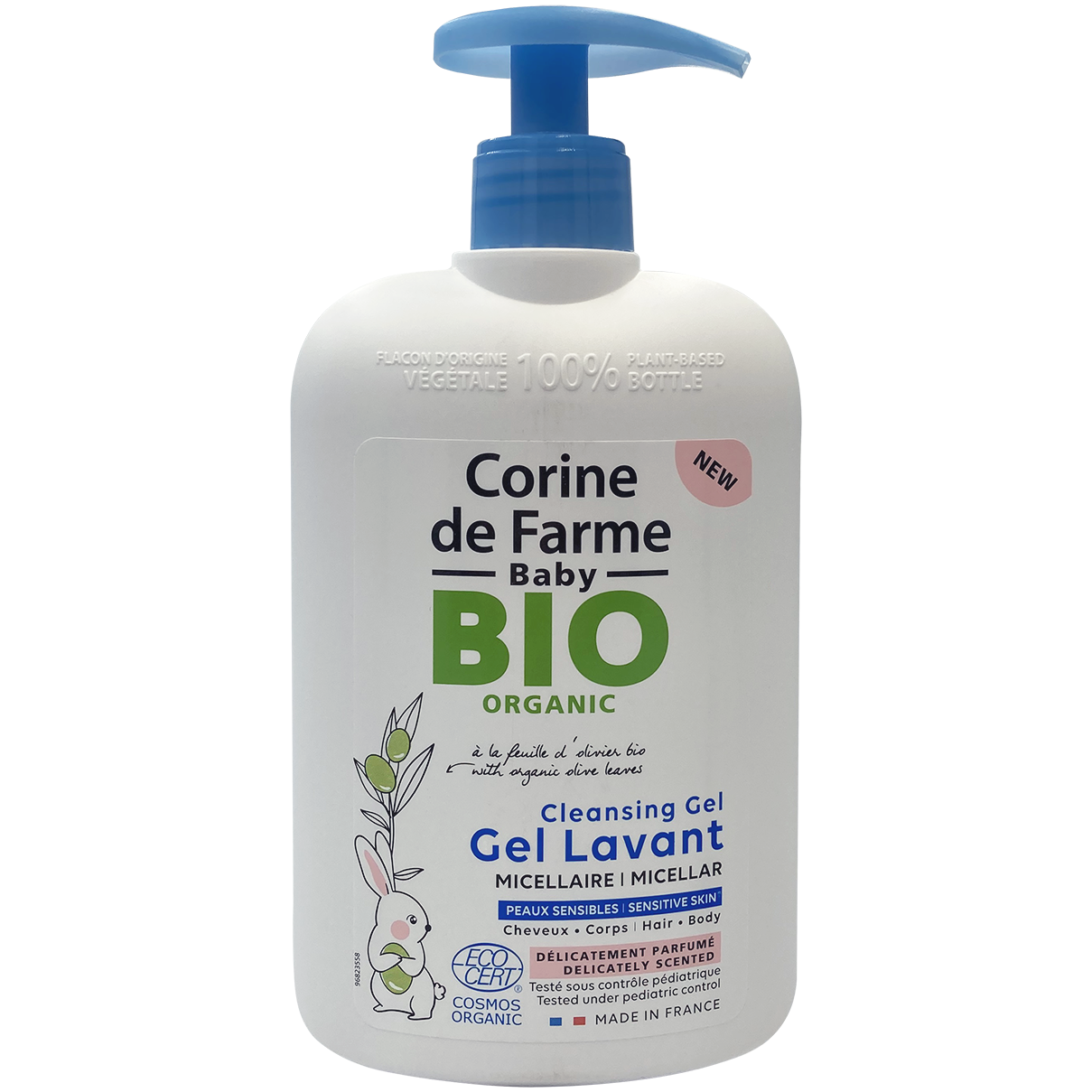 Corine De Farme Baby micelárny gél na vlasy a telo pre deti, 500 ml