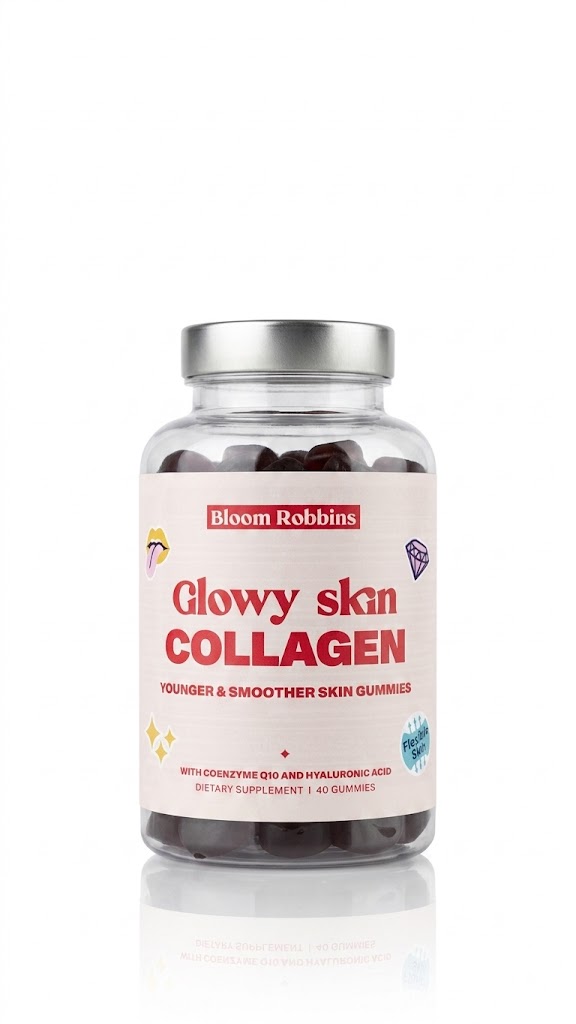 Bloom Robbins Glowy skin COLLAGEN gummies 40ks tabliet Exp.: 05/2026
