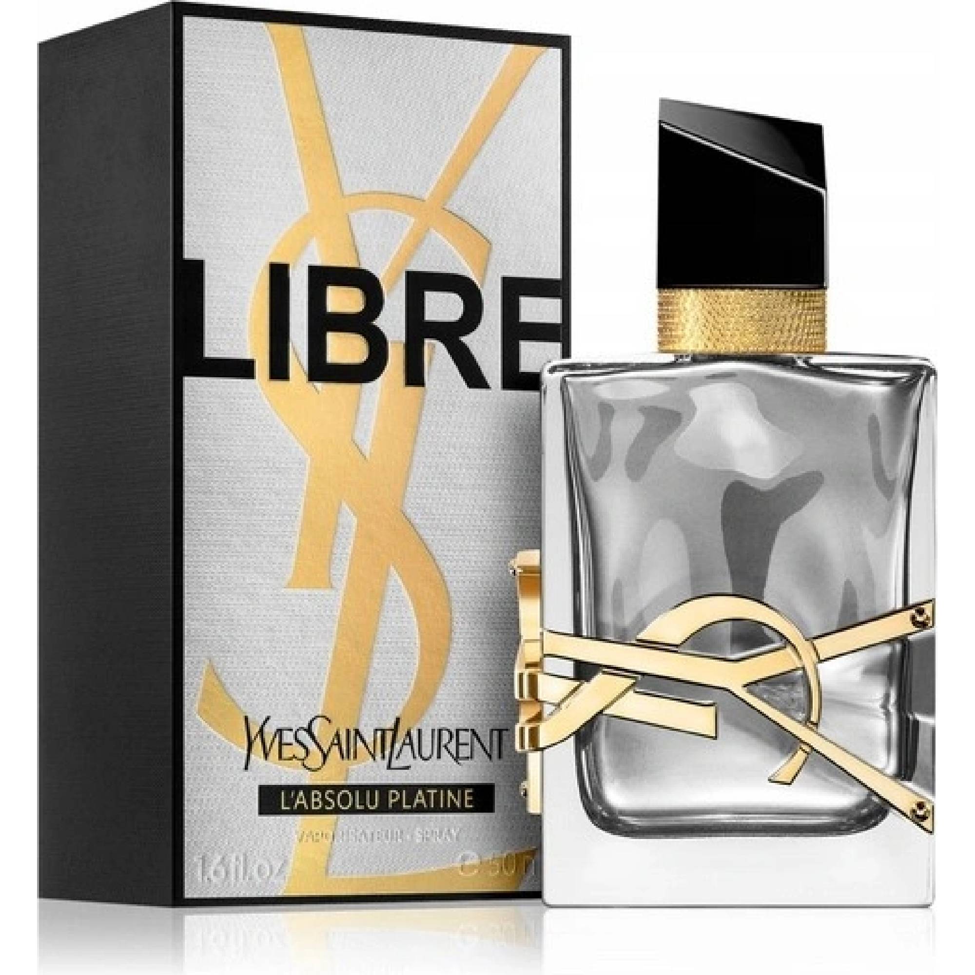 YSL Yves Saint Laurent Libre L'Absolu Platine Parfum 50 ml Stav: rozbalený (bez fólie, ale plný)