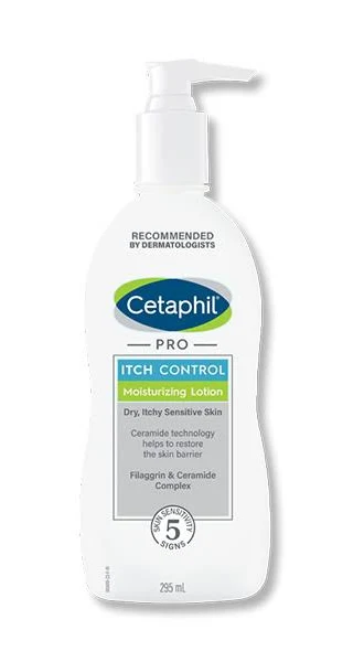 Cetaphil PRO Itch Control hydratačné mlieko 295ml (poškodený aplikátor)