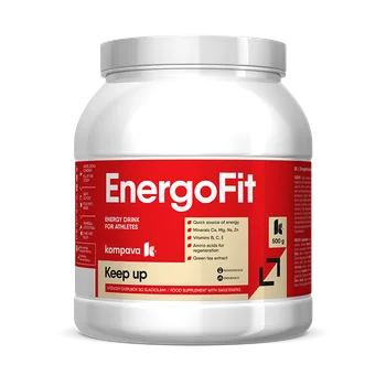 Kompava EnergoFit Keep Up – energetický nápoj, exotické ovocie, 500 g EXP.: 01/2026