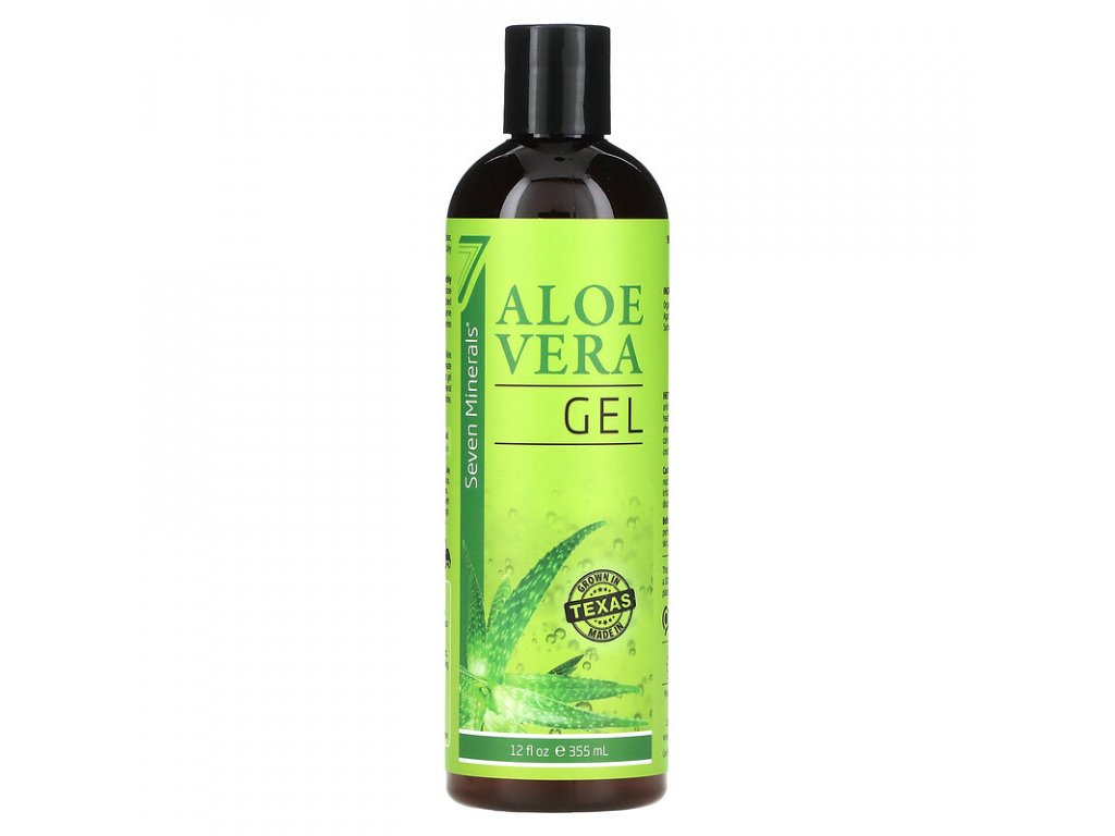 Seven Minerals Aloe Vera gél 99% Bio, 355 ml