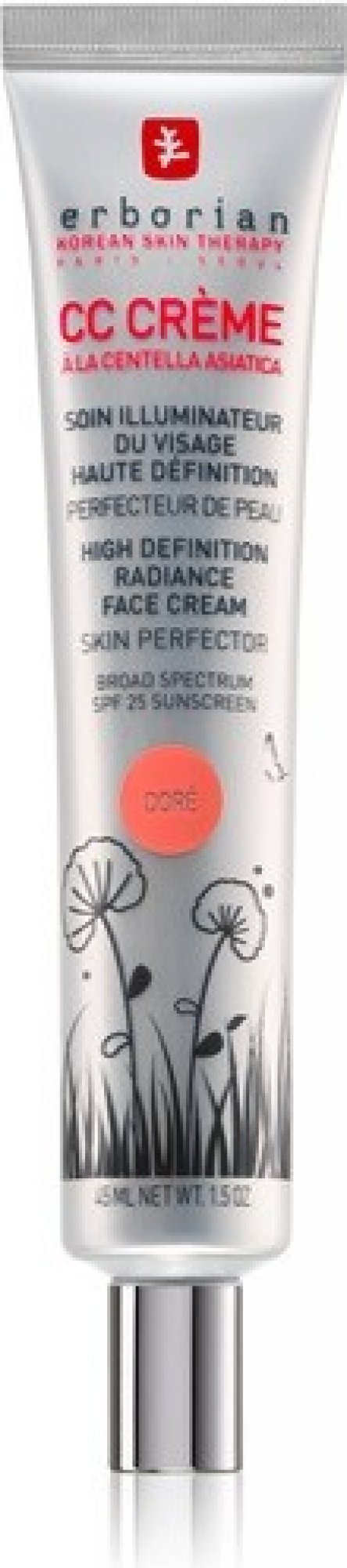 Erborian CC Crème Centella Asiatica 45 ml CC krém Dore