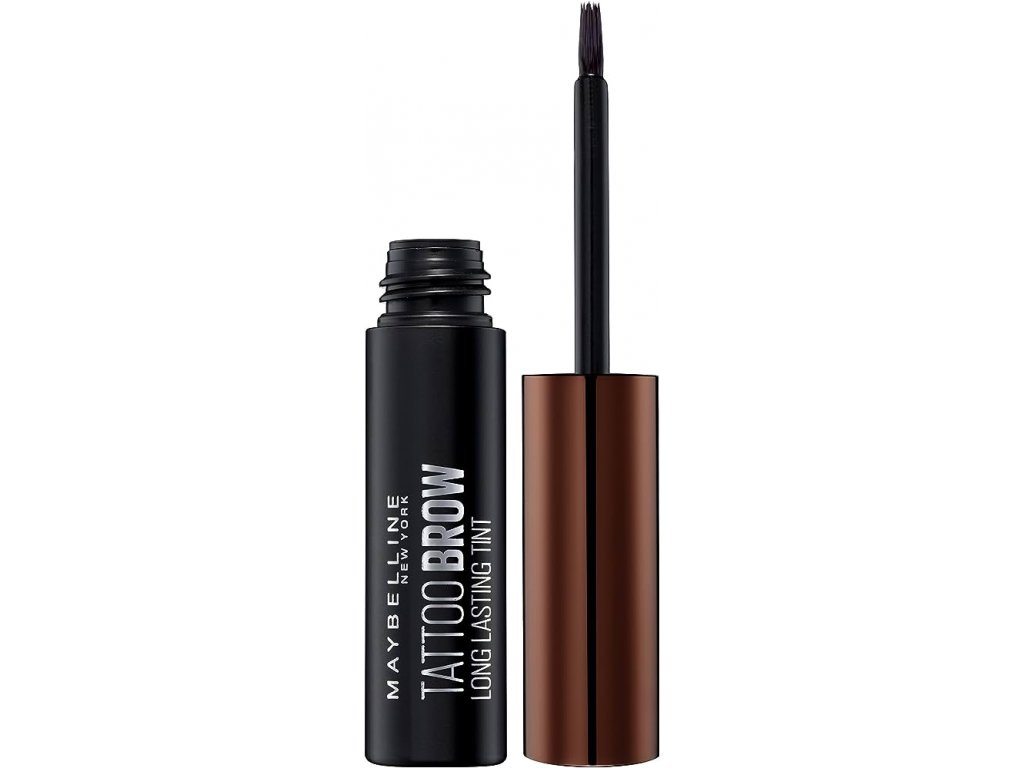 Maybelline Tattoo Brow Gél na obočie, odtieň Dark Brown, 4,6 ml