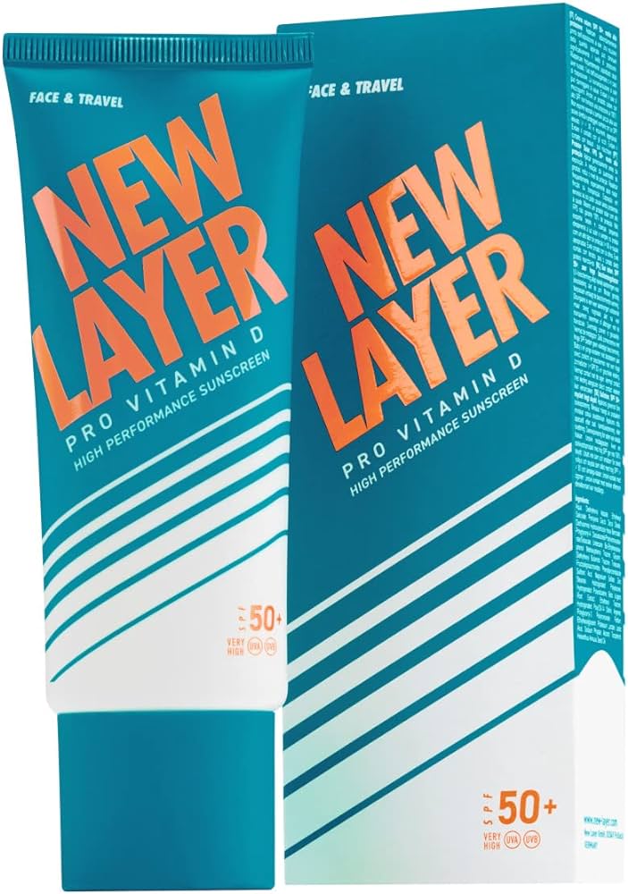 New Layer Opaľovací krém na tvár SPF 50+, 200 ml