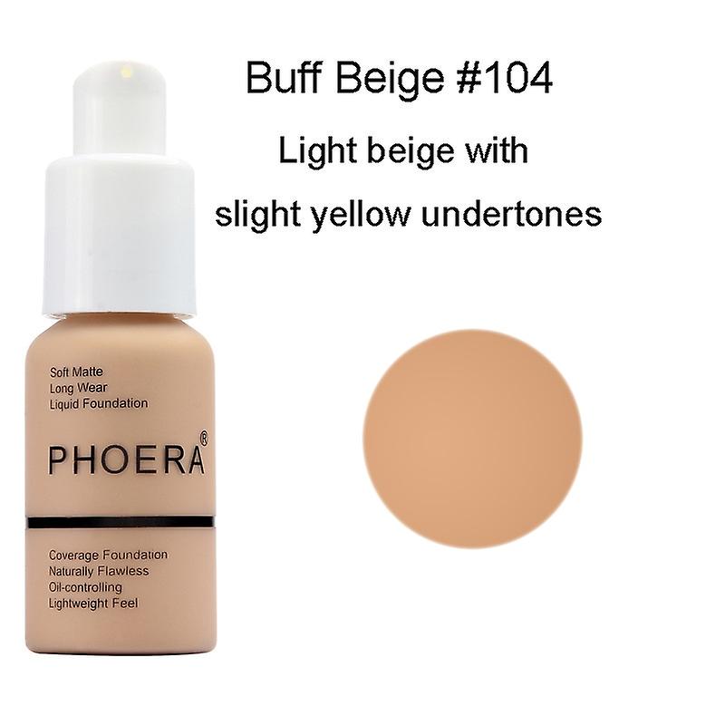 PHOERA dlhotrvajúci ľahký korektor - 104 Buff Beige