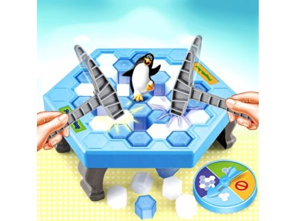 Zábavná společenská hra Tučňák na ledě