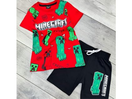 Souprava Minecraft red