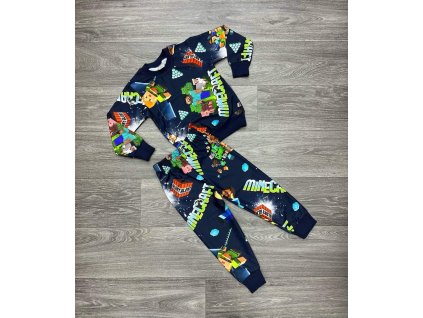 Chlapecká tepláková souprava Minecraft tisk