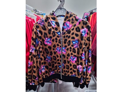 Mikina Stitch hnědá