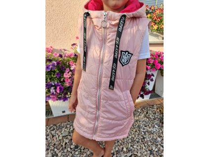 Dívčí vesta Pink