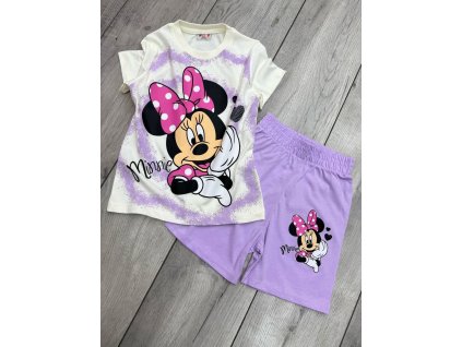 Dívčí souprava Minnie fial.