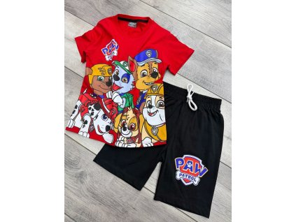 Chlapecká souprava Paw patrol red