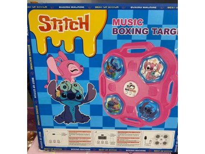 Hudební boxovací terč Stitch