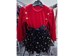 Vánoční šaty red