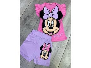 Dívčí souprava Minnie pink/fiolet