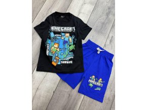 Chlapecká souprava Minecraft blue