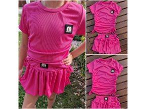 Dívčí souprava Pink balon sukně
