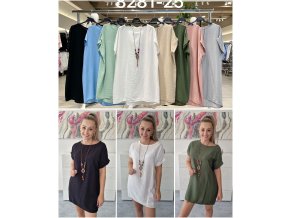 Dámské basic šaty Vaja