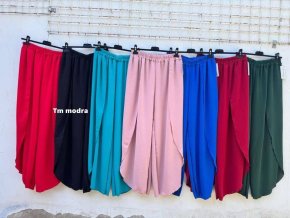 Dámské volnočas kalhoty rozparek