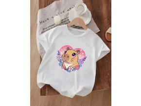 Dívčí tričko Capybara