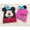 Zimní čepice Minnie a Mickey
