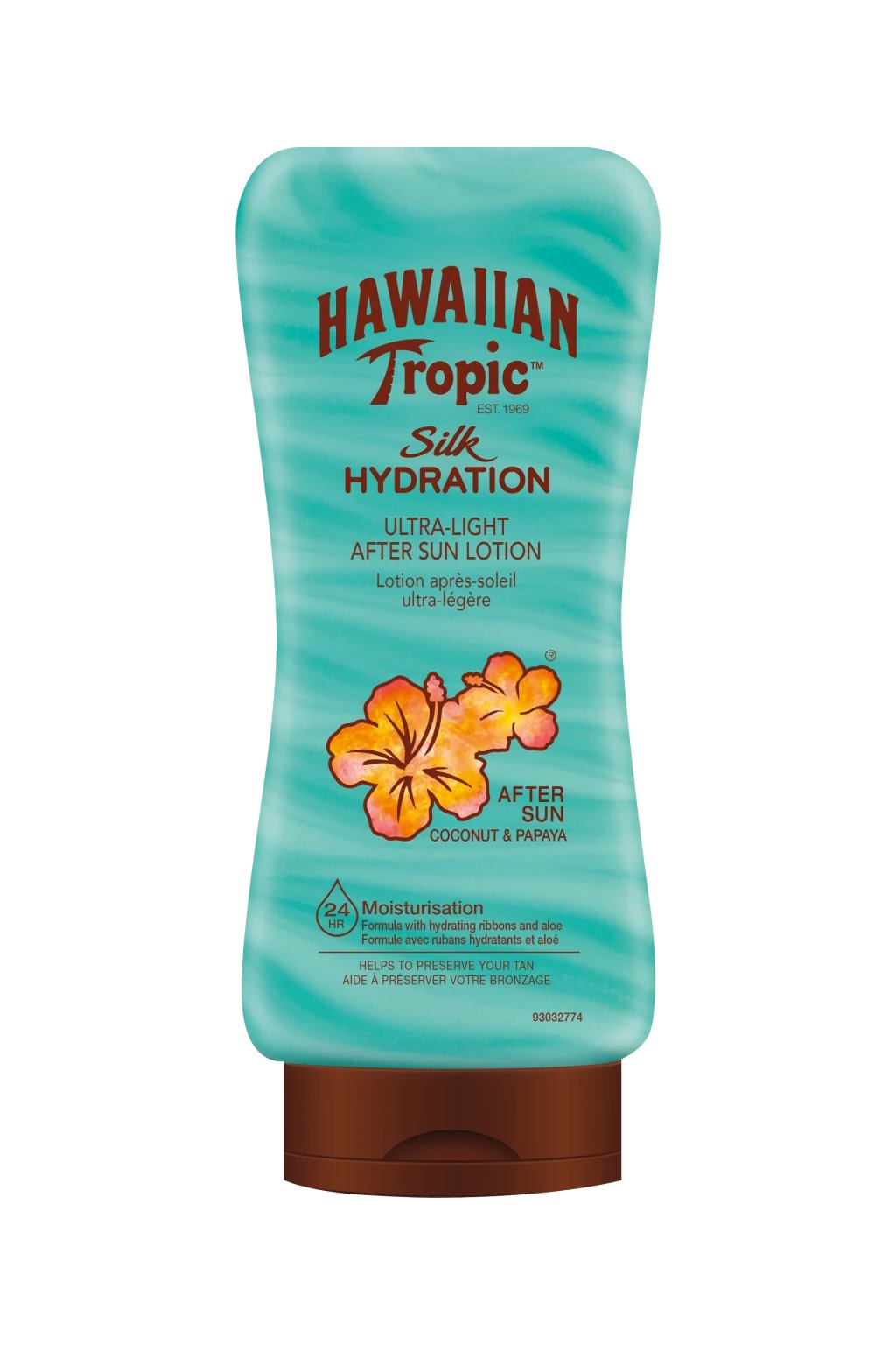 Hawaiian Tropic, Silk Hydration Ultra-light, krém po opalování,  180 ml