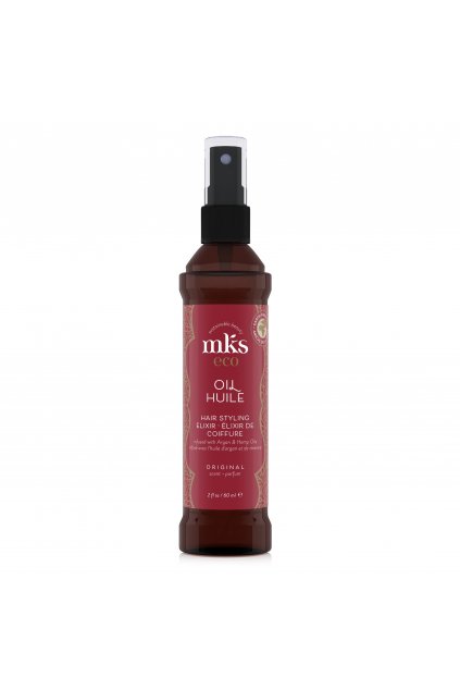mks, Hair styling elixir, olejová péče o vlasy, 60 ml