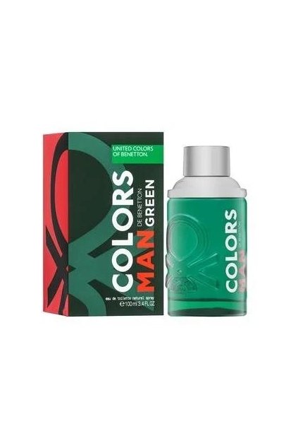 Benetton Colors de Benetton Green toaletní voda pro muže 100 ml