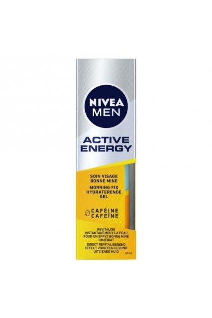 Nivea Men aktivní energetický gel na obličej ranní fix 50ml