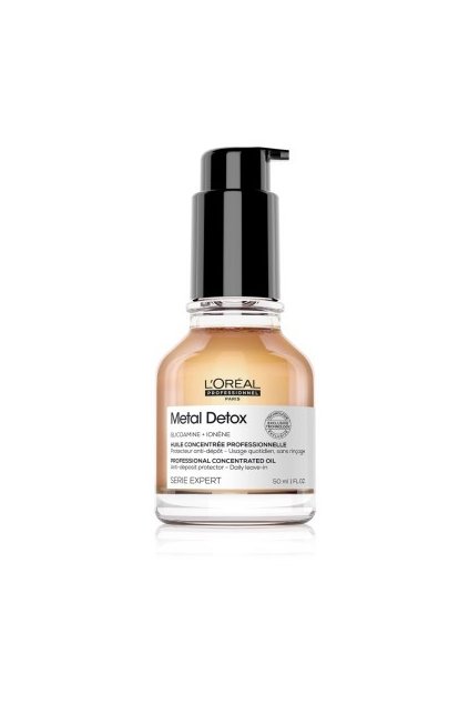 L'Oréal Metal Detox Regenerační olej pro všechny typy vlasů 50ml