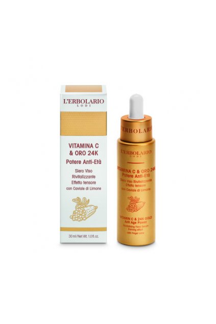 vitamina c oro 24k pleťové sérum