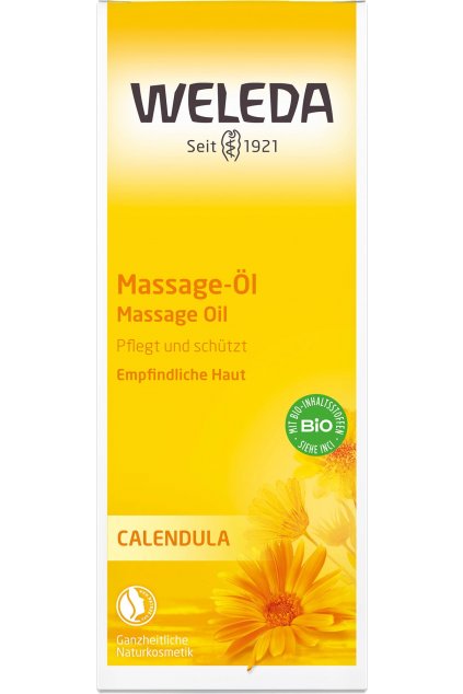 weleda calendula massage oil 100 ml 1677961 en