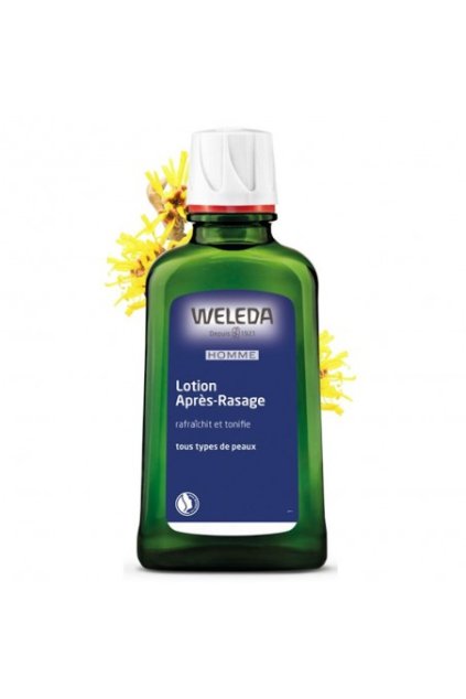 lotion apres rasage soin du visage 100 ml weleda