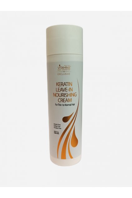 VITAMINS Keratin Hydratační krém pro suché a poškozené vlasy, 250 ml