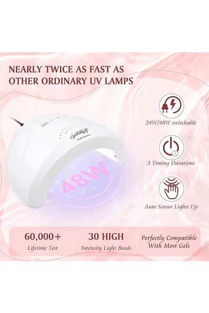 Spththhpy UVLED Nail Lamp
