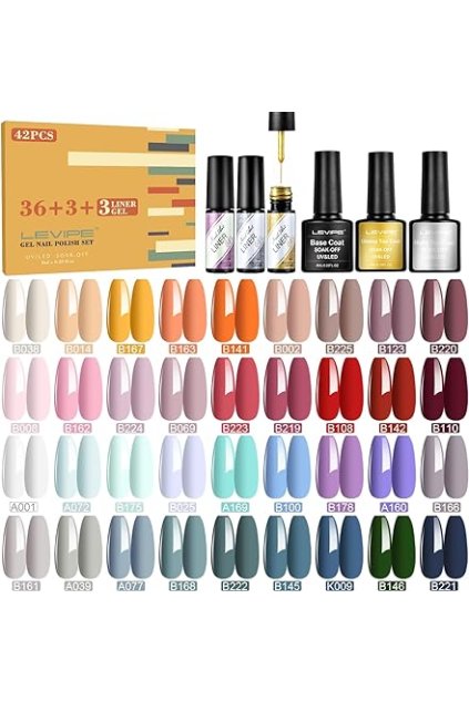 LEVIPE Semi-Permanentní lak na nehty 36+6+3
