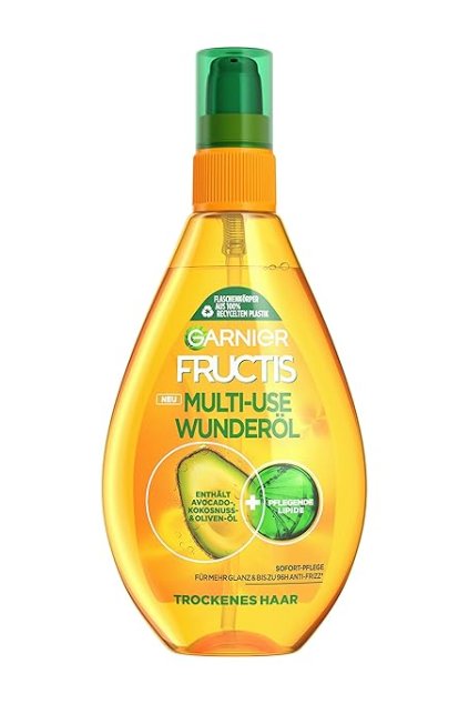 Garnier Fructis Repair 3 Miracle Oil, vyživující vlasový olej 150ml