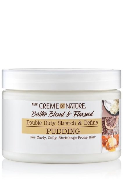 Creme of Nature Curl Definition Pudding, máslová směs, arganový olej, lněný olej, proti krepatění 326g