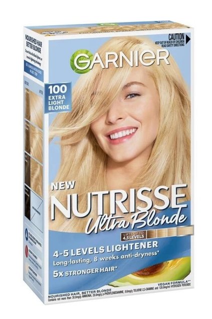 GARNIER Barva na vlasy Nutrisse Ultra Blonde Bleach Lightener - č. 100 Extra světlá přírodní blond