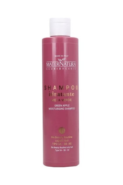 MaterNatura Hydratační šampon se zeleným jablkem, 250 ml