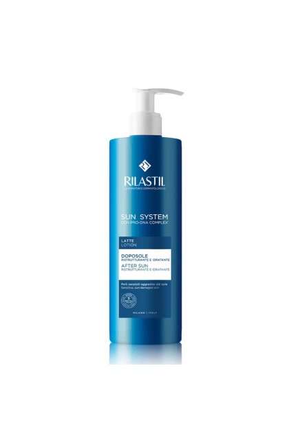 Rilastil, Sun System Restructuring And Moisturizing After Sun, krém po opalování, 400 ml