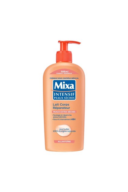 MIXA Regenerační tělové mléko pro extra suchou pokožku 300 ml-bez dávkovače