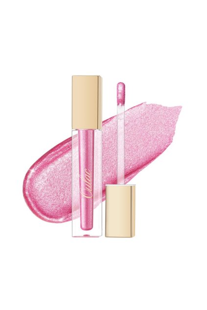 Oulac Metalický tekutý lesk MD08 Pink Party, 4,5ml