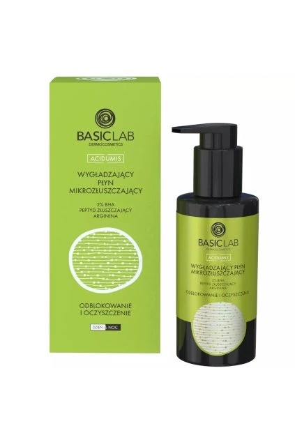 eng pl BasicLab Smoothing Micro Exfoliating Fluid with 2 BHA for Problematic Skin 100ml 26205 1